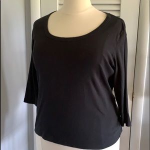 Caslon 3/4 Scoop neck Tee shirt 2x